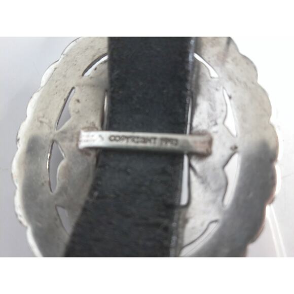 Vintage Brighton Sunflower Concho Belt Size Large main image 9
